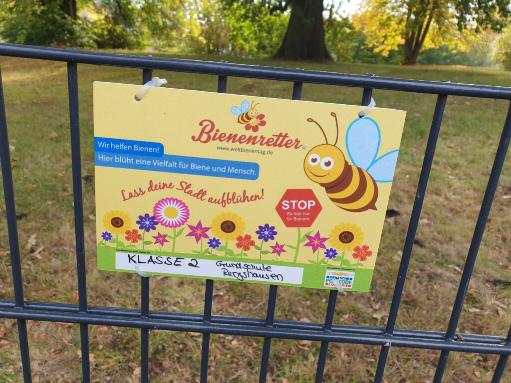 Bienenretter, Umwelttag, Förderverein Grundschule Rengshausen
